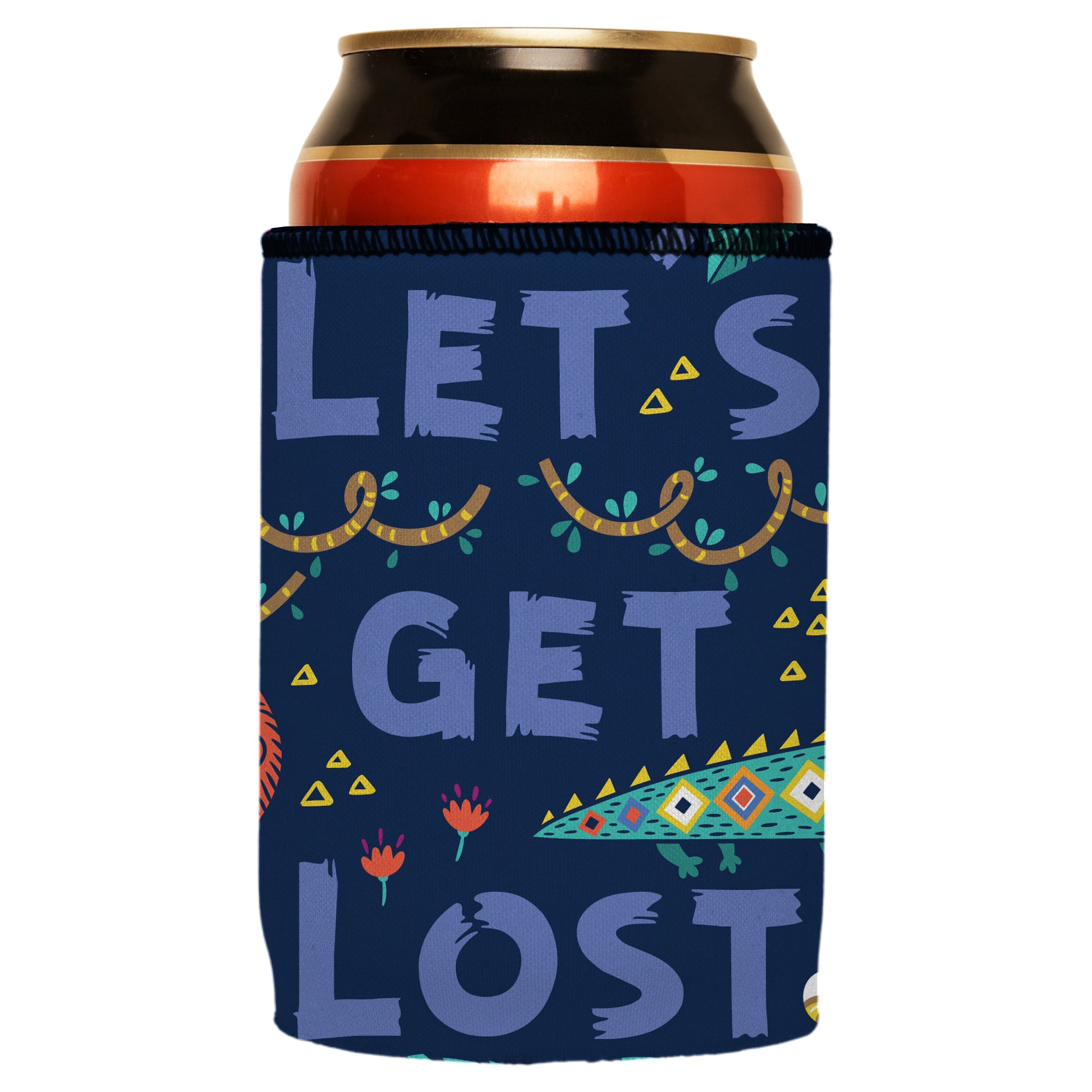 V570-ST-2925-A-202503260831-00 Lets Get Lost in the Wild Stubby Cooler - Standard - Image 1