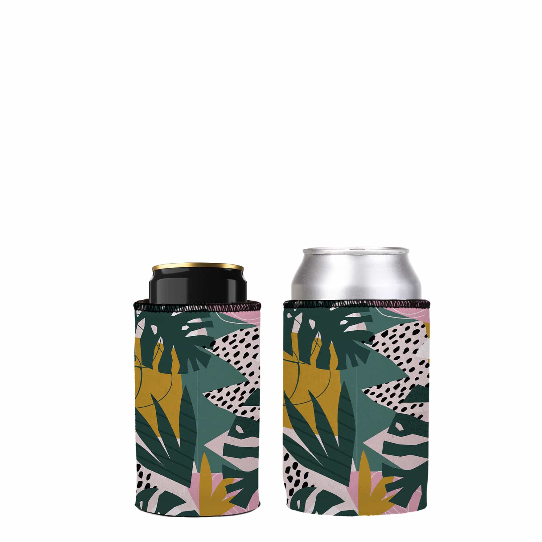 V570-ST-2951-A-2-202503260906-00 Exotic Jungle Plants Stubby Cooler 2-Pack - Standard - Image 1