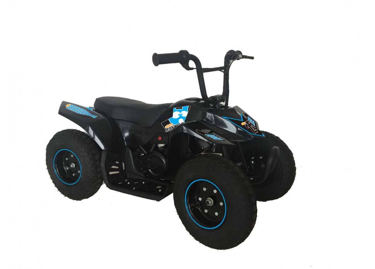 V572-GE-YEB250BLUBLK-151218-00 Go Skitz 2.5 E-Quad Bike Blue - Image 1