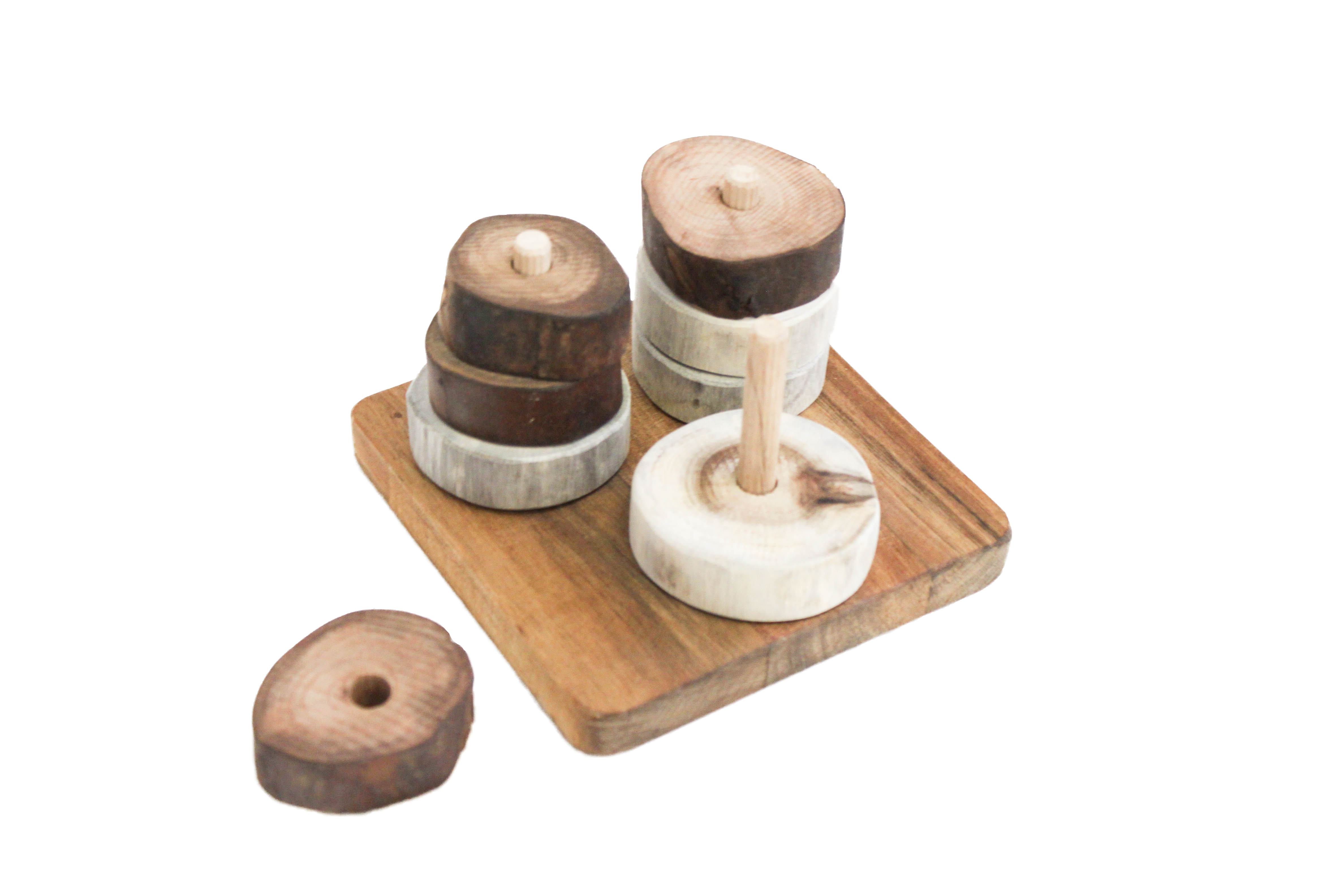 V59-118-01_4 Montessori Baby Stacking Ring - Image 1