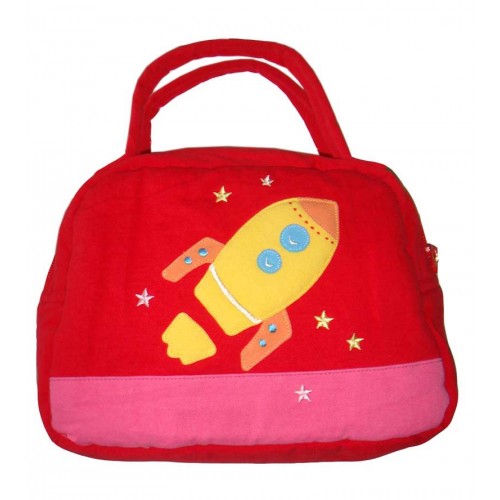 V59-313-Red-01_2 Rocket Lunch Box Cover Red - Image 1