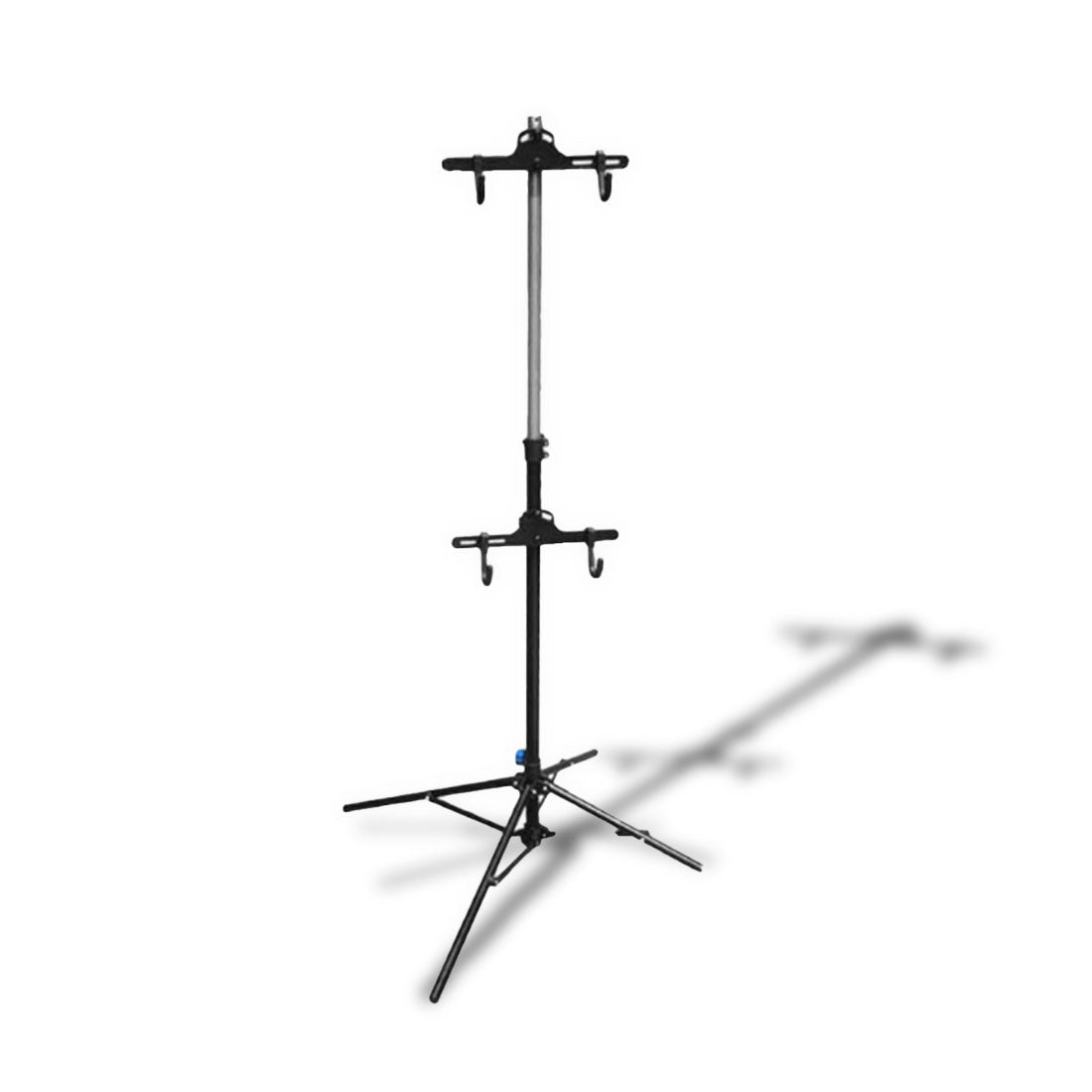 V610-CYC-BIKHANG-2LEV-4LEG-218925-00 Foldable Bike Display Floor Storage Bicycle Indoor Cycling Hanger Rack Stand - Image 1