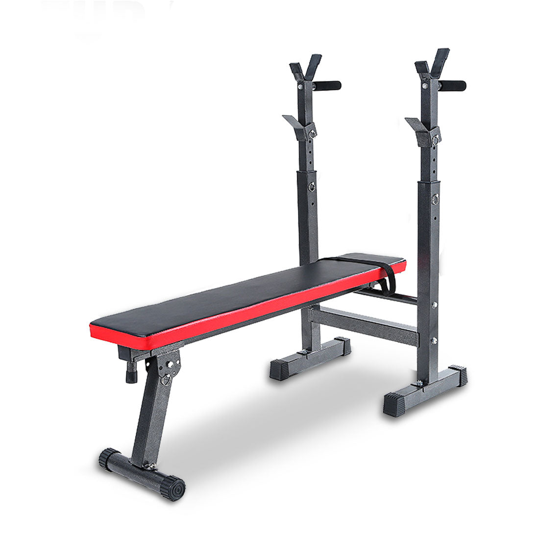 V610-WEIBEN-218977-00 Adjustable Weight Bench Fitness Home Multi Gym Flat Press Incline Squat Rack - Image 1