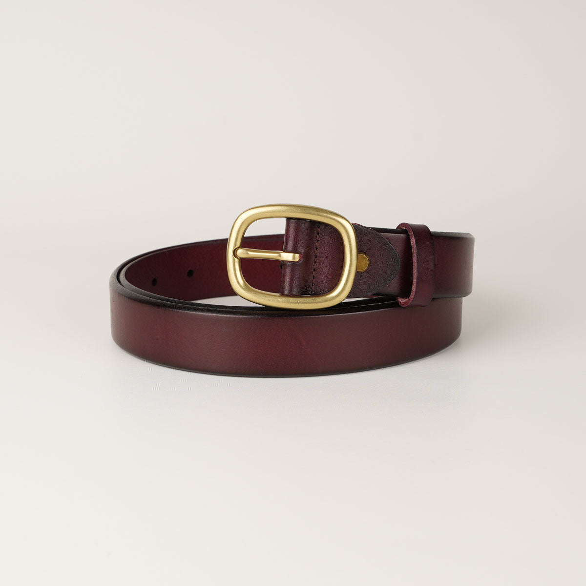 V629-PZ-WGLB09-R117-150479-00 Peroz Arianna Women's Brown Leather Belt - Image 1