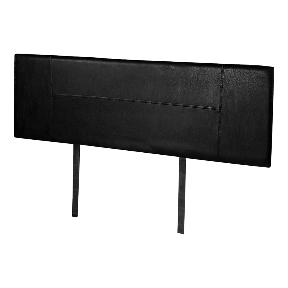 V63-768155-8807-00 PU Leather King Bed Headboard Bedhead - Black - Image 1