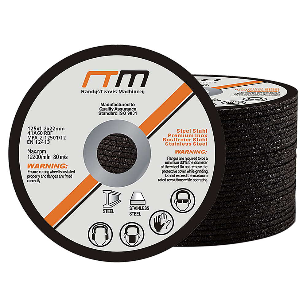 V63-768655-8824-00 125mm 5" Cutting Disc Wheel for Angle Grinder x25 - Image 1