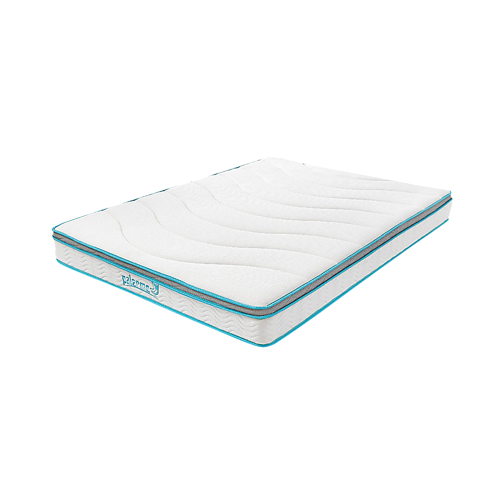 V63-821871-12823-00 Palermo Queen 20cm Memory Foam and Innerspring Hybrid Mattress - Image 1