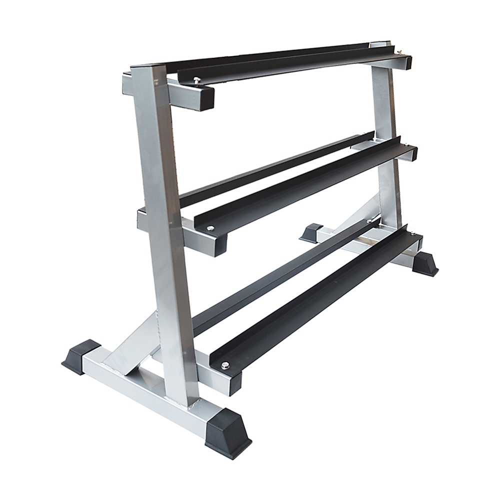 V63-822431-14230-00 3 Tier Dumbbell Rack for Dumbbell Weights Storage - Image 1