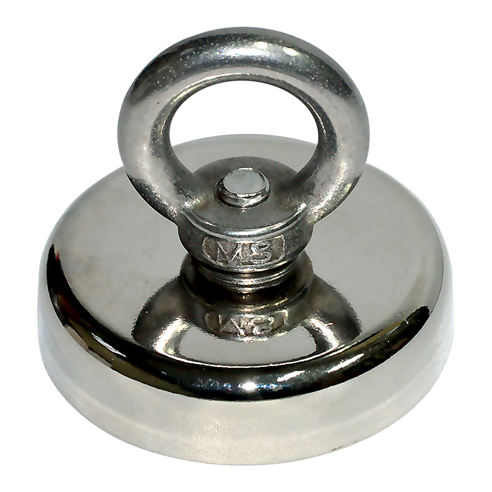 V63-823831-26205-00 112Kg Salvage Strong Recovery Magnet Neodymium Hook - Image 1