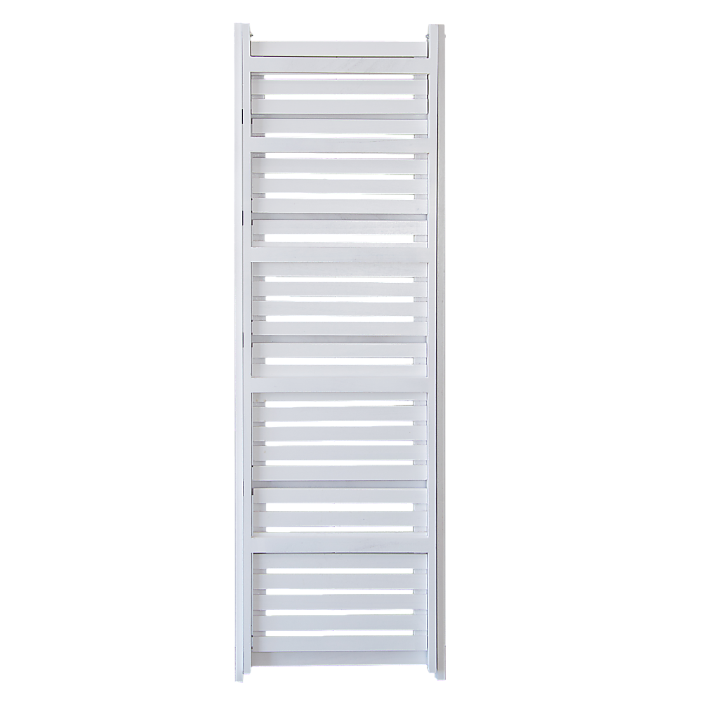 V63-824201-202504111812-00 5 Tier Wooden Ladder Shelf Stand Storage Book Shelves Shelving Display Rack - Image 1