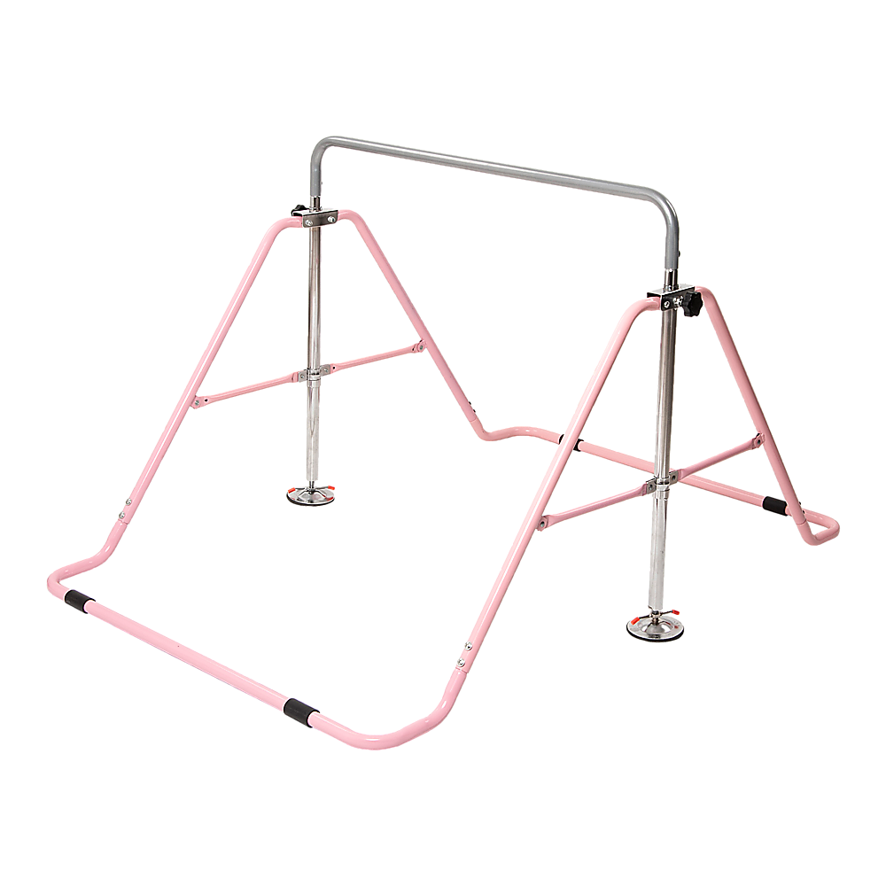 V63-826761-6363de9058254.1000x1000-00 Kids Gymnastics Bars Training Horizontal Bar Monkey Kip Bar Pink - Image 1