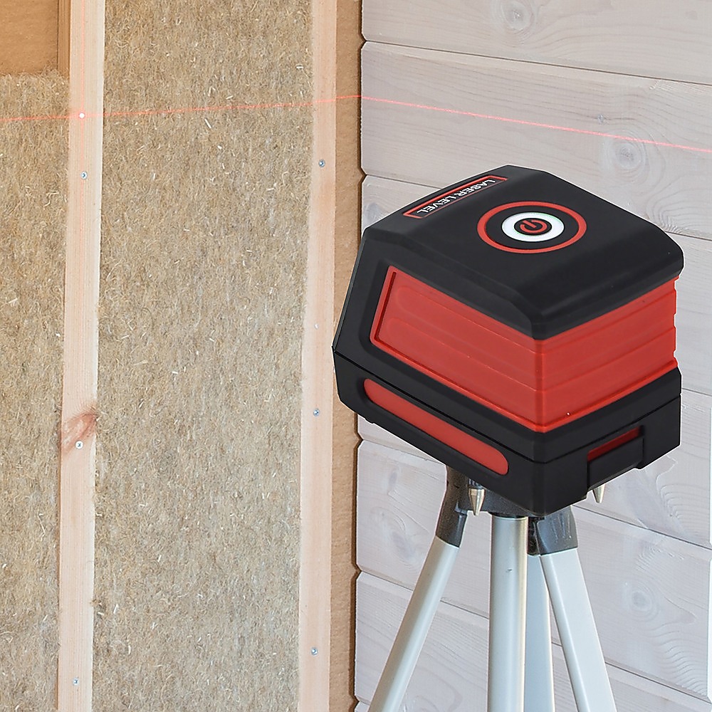 V63-827641-202503201723-00 Self Leveling Laser Level 15m Cross Line Line Beam Tool - Image 1