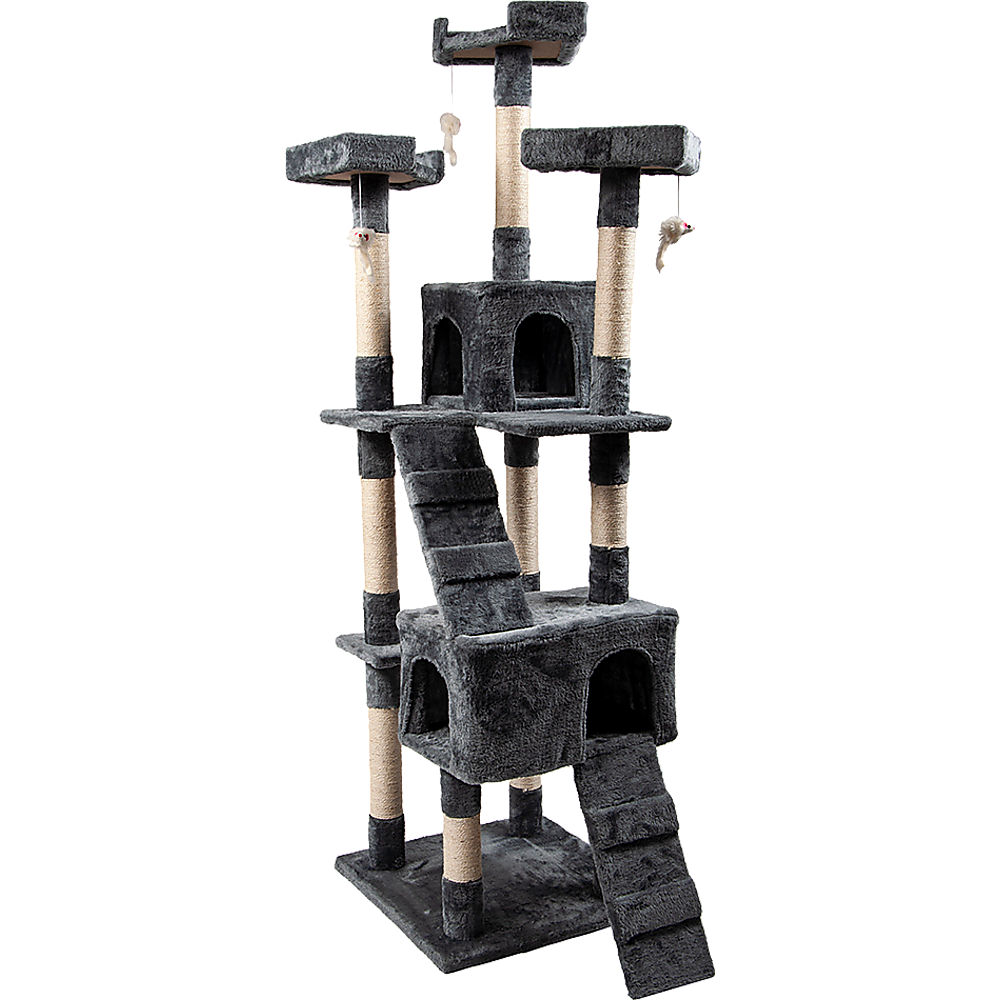 V63-827731-225248-00 170cm Cat Tree Scratching Post Tower Trees Scratcher House - Image 1
