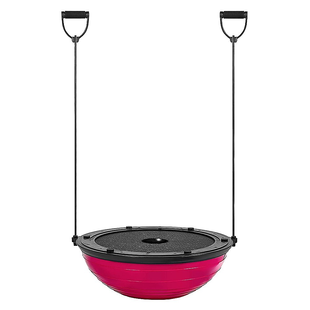 V63-828181-26458-00 Yoga Balance Trainer Exercise Ball for Arm, Leg, Core Workout with Pump, 2 Resistance Bands - Image 1