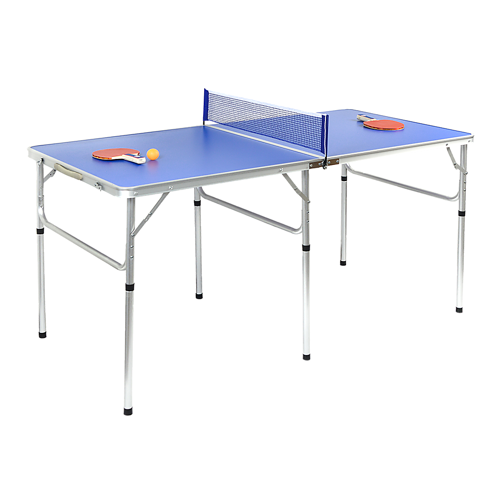 V63-828191-26459-00 152cm Portable Tennis Table, Folding Ping Pong Table Game Set - Image 1