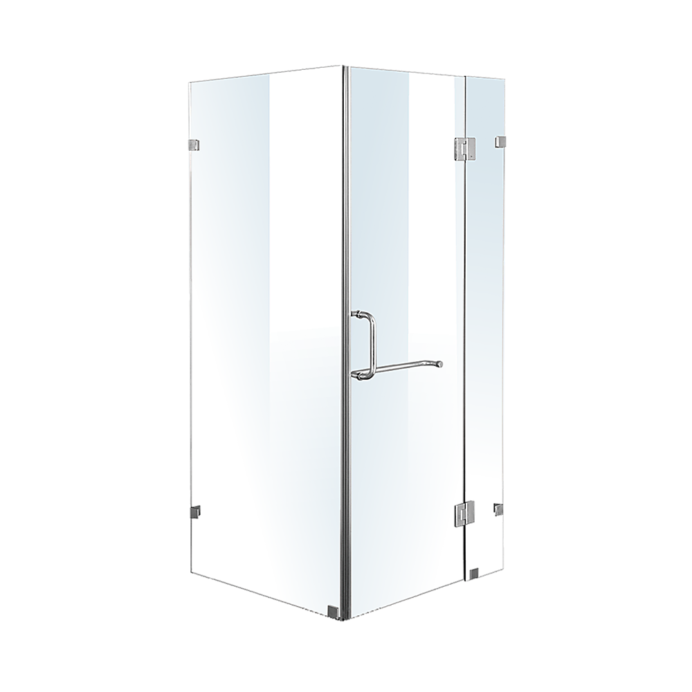 V63-831351_62f284e3d4e0c.1000x1000 1000 x 900mm Frameless 10mm Glass Shower Screen By Della Francesca - Image 1