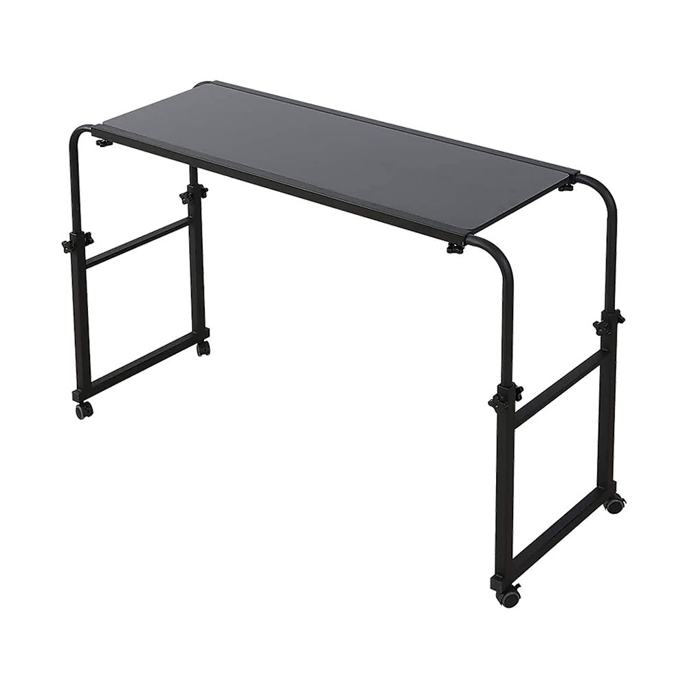 V63-835781-26377-00 Overbed Table Work Laptop Desk with Wheels - Image 1