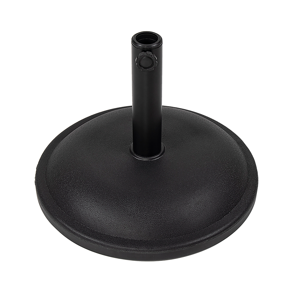 V63-836401-26596-00 20kg Patio Sun Umbrella Base Durable Parasol Garden Stand Cement Round - Image 1