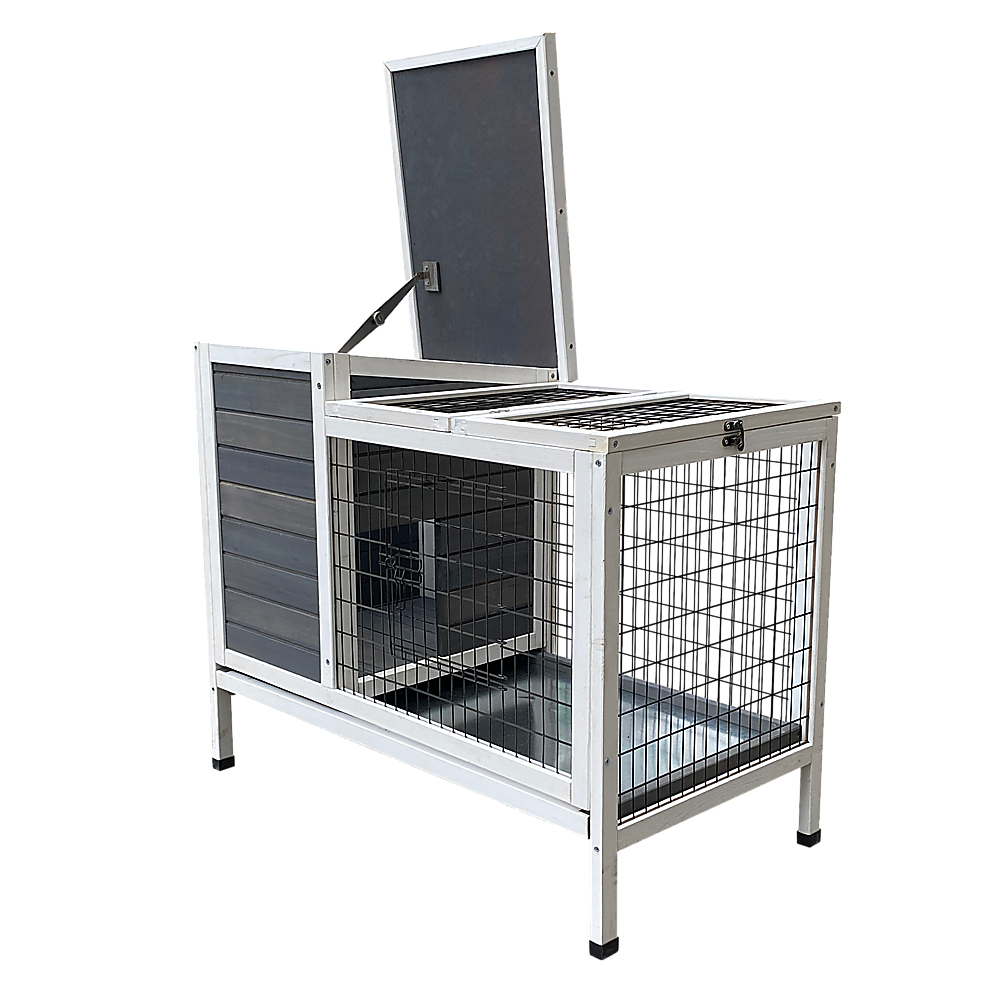 V63-836811-6232e84f67603.1000x1000-00 Rabbit Bunny Cage Hutch Pet Cages Enclosure - Image 1