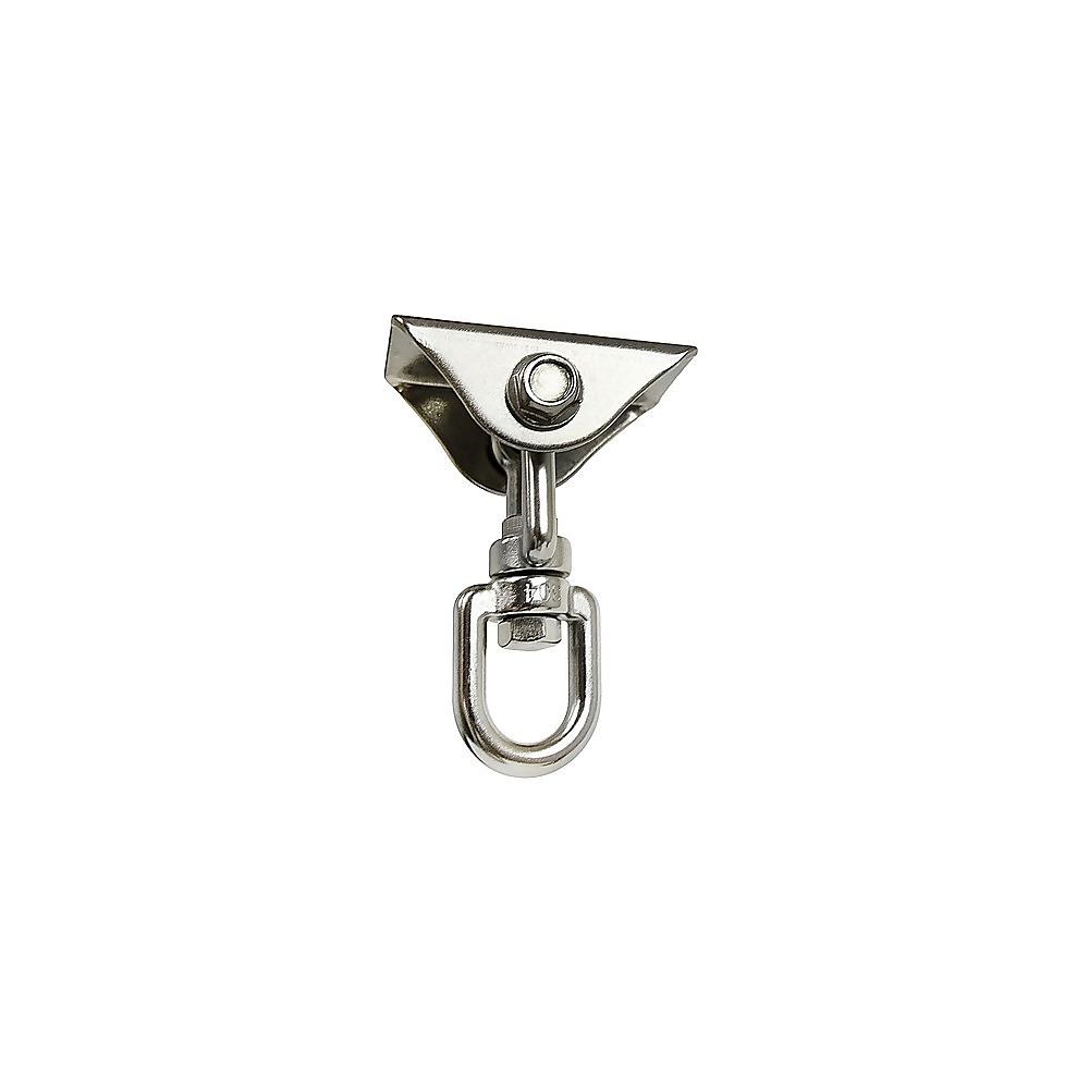 V63-838451-49479-00 360 Degree Swivel Swing Hanger with Stainless Steel Hook for Ceiling Heavy Duty Hanging Gym Equipment - Image 1