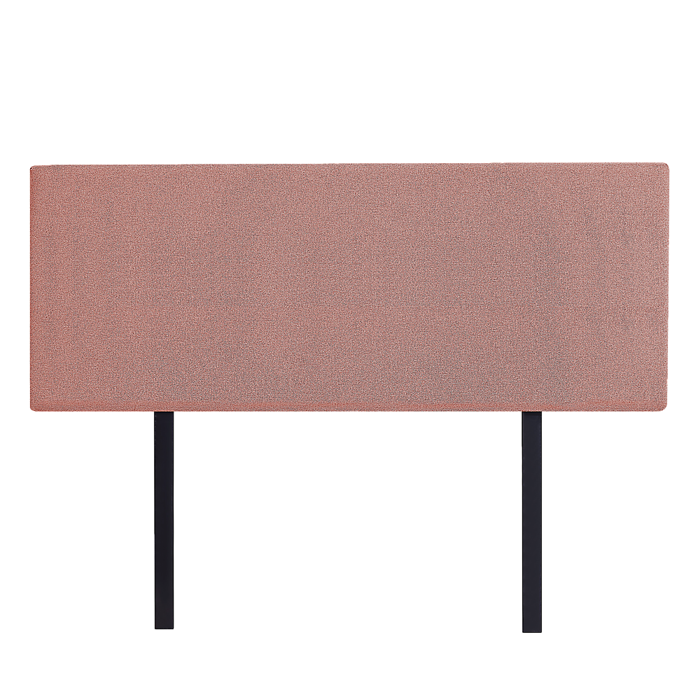 V63-839531-63844b2991113.1000x1000-00 Linen Fabric Queen Bed Deluxe Headboard Bedhead - Pearl Copper Brown - Image 1