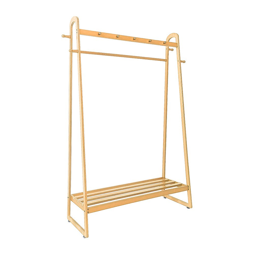 V63-840831-219281-00 160x100cm Clothes Rack Slim Stylish Space Saving - Image 1