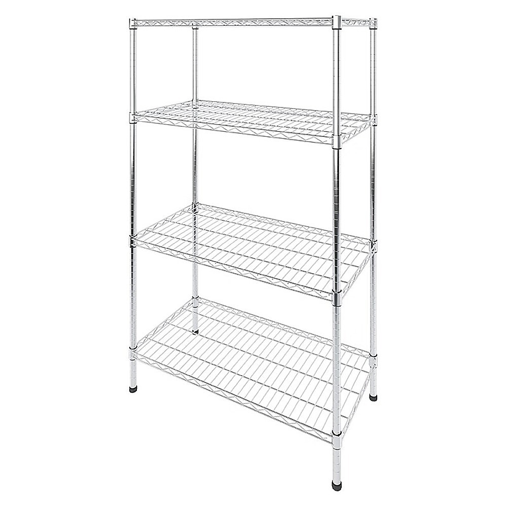 V63-841421-81874-01 Modular Wire Storage Shelf 900 x 450 x 1800mm Steel Shelving - Image 1