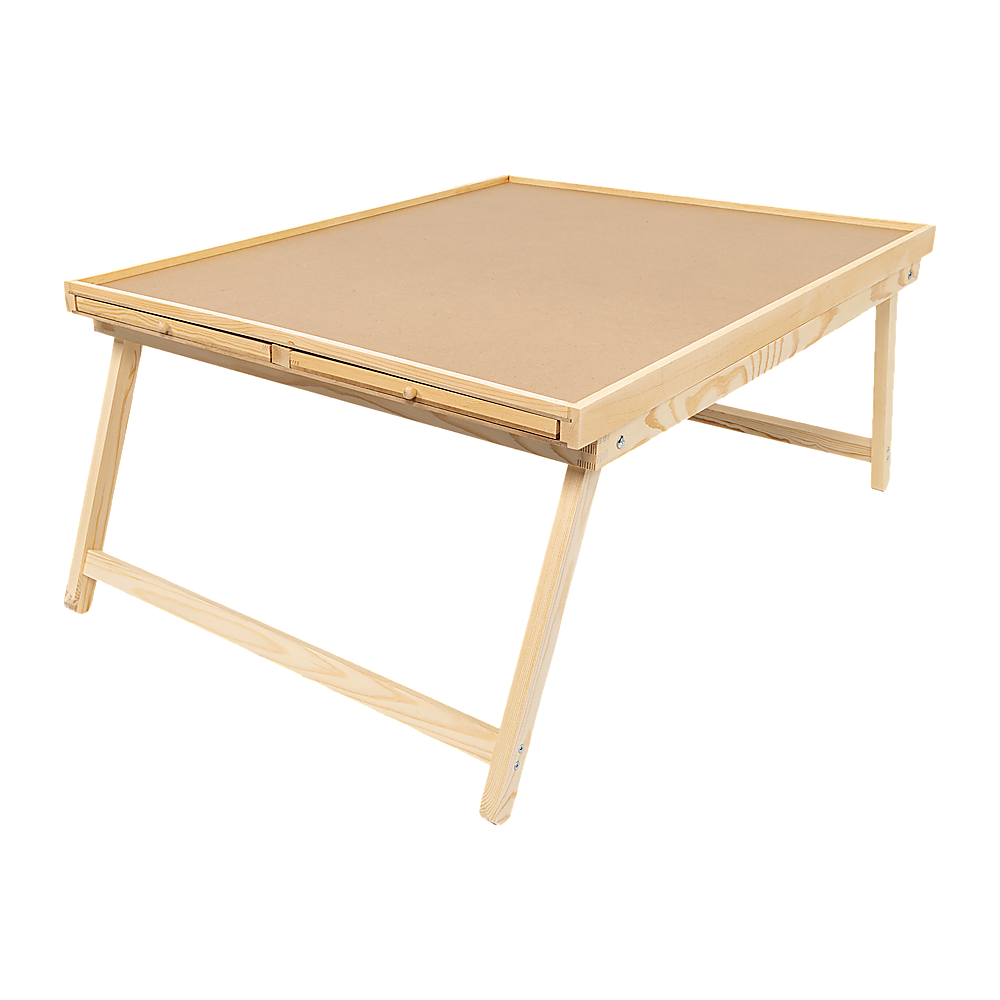 V63-844471-143428-01 1500 Piece Puzzle Board, 70cm x 90cm Wooden Jigsaw Puzzle Table with Legs - Image 1