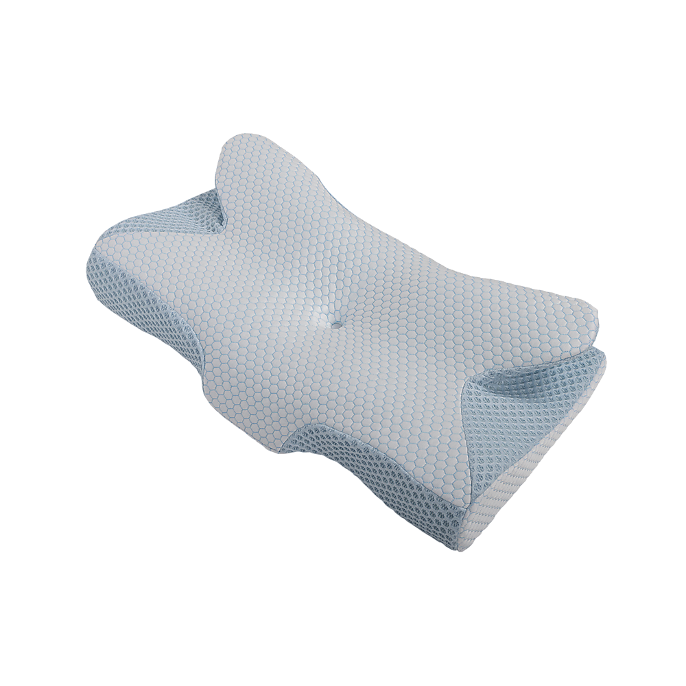 V63-844511-143424-00 Soft Cervical Pillow for Neck Pain Relief Memory Foam Ergonomic - Image 1