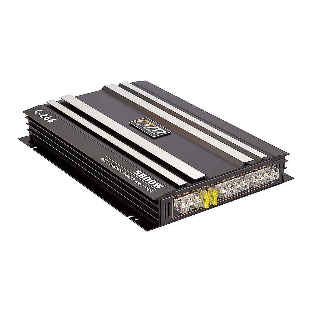 V63-844611-143417-00 5800W Watt 4 Channel Car Truck Amplifier Stereo Audio Speaker Amp System Device - Image 1