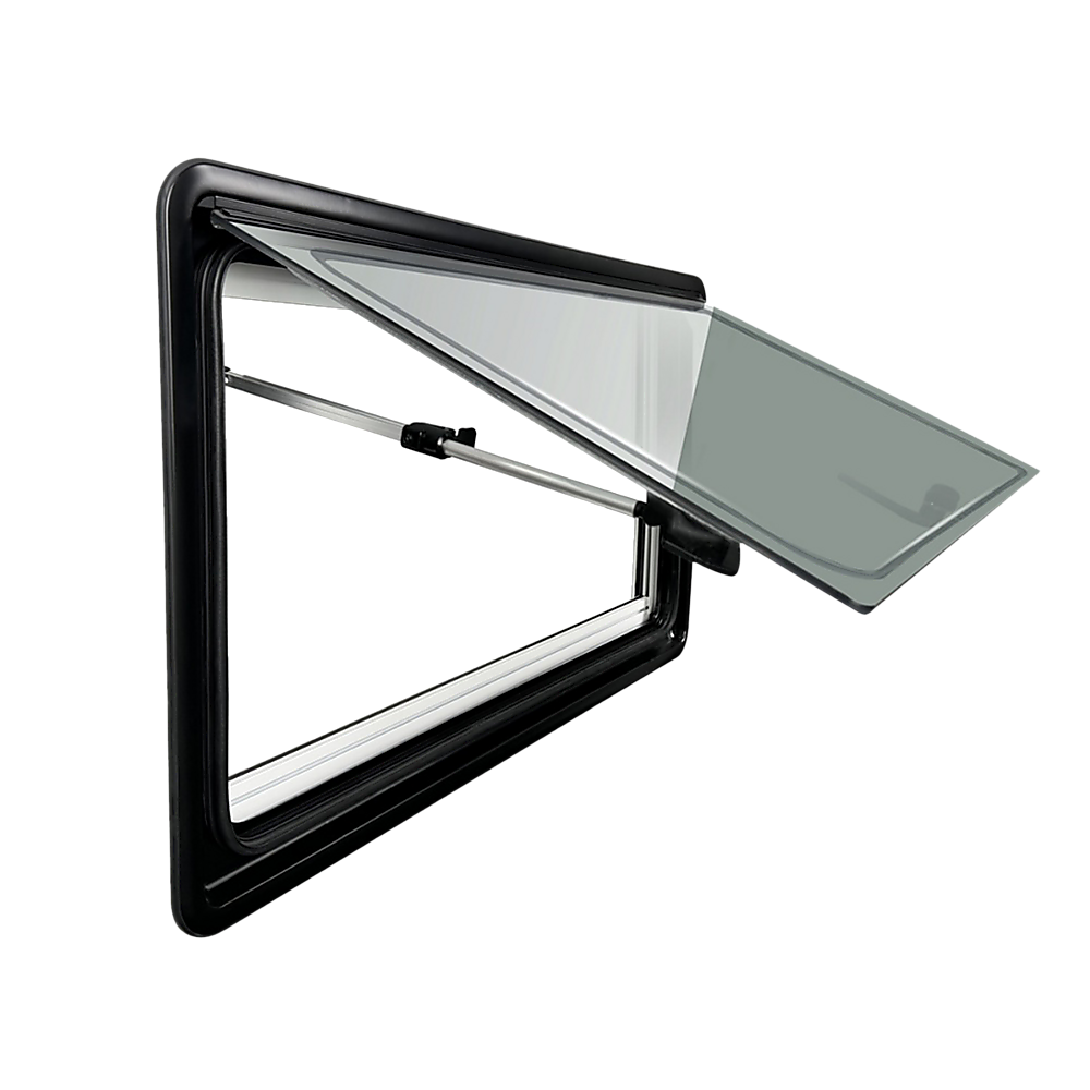 V63-847631-202503041715-00 RV Caravan Camper Van Hinged Push Out Window Motorhome Exit Window 900mm x 500mm - Image 1