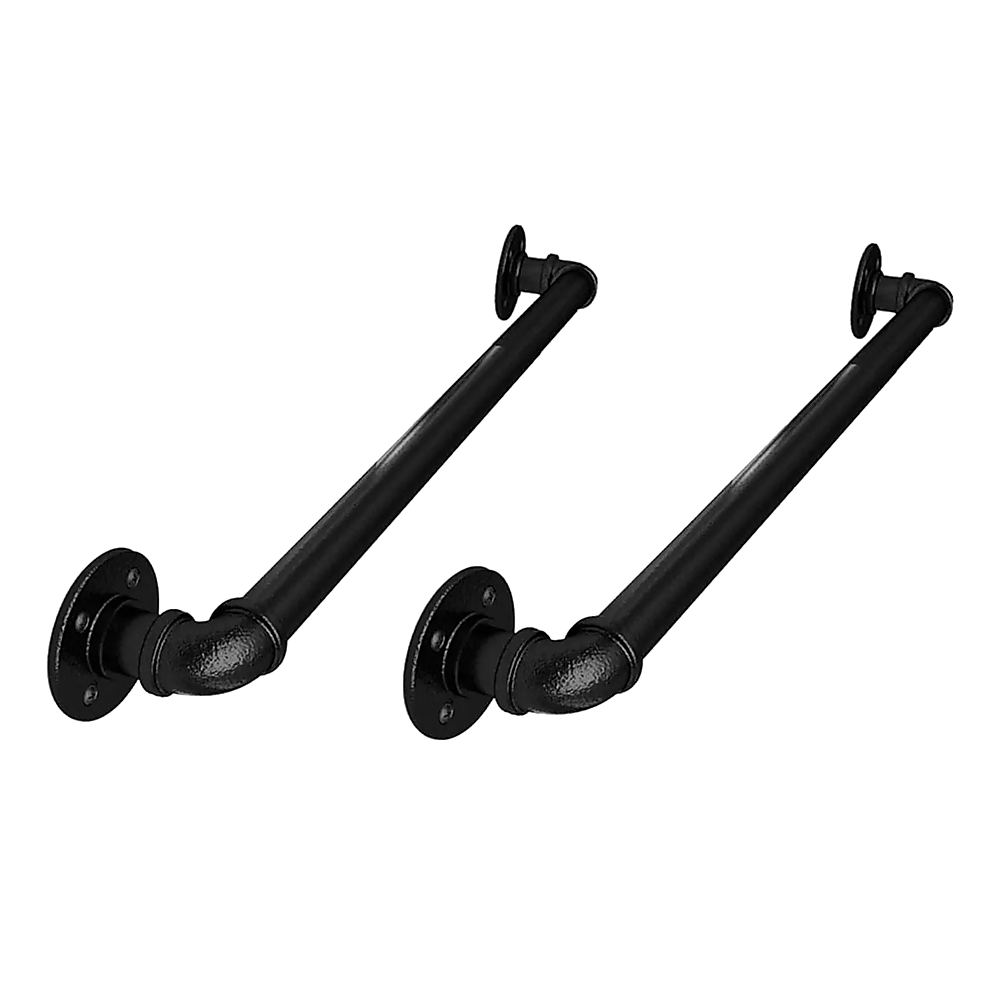 V63-850221-209971-00 2m Handrail Stair Rail Grab Balustrade Staircase Banister + Installation Kit - Image 1