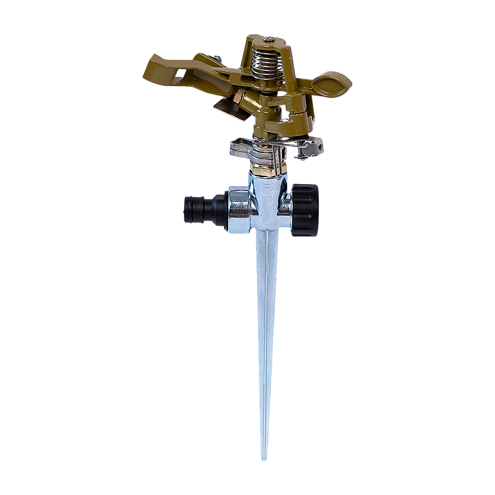 V63-916181-202505081157-00 Easy to Install Irrigation Sprinkler 360 Degree Rotating Sprinkler Gun Zinc Alloy Adjustable Rocker Sprinkler - Image 1