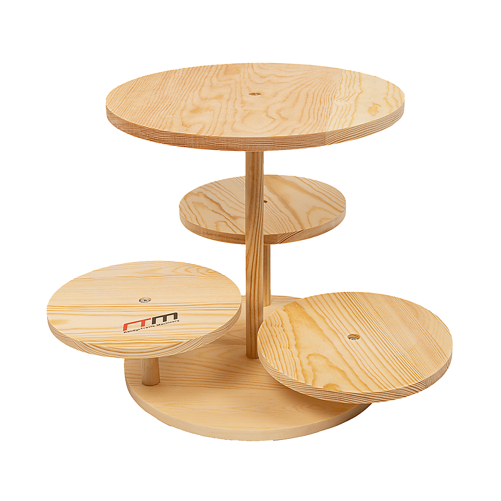 V63-920921-201713-00 4 Tier Round Dessert Stand Tower Cake Cupcake Display - Image 1