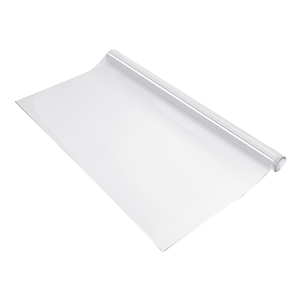 V63-921131-205289-00 PVC Tablecloth Clear Plastic Cover Protector Mat - Image 1