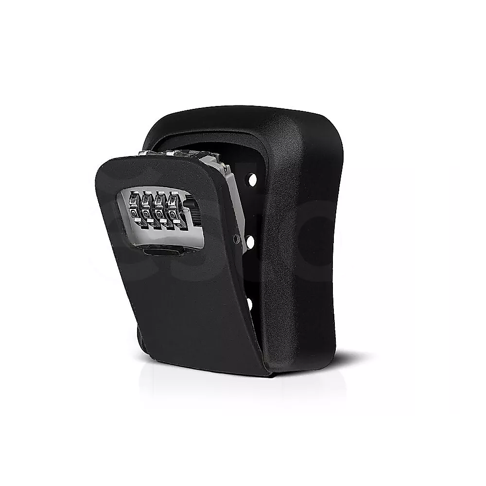 V63-931891-218609-00 Lock Box Key Safe 4 Combination Outdoor Security Wall Mounted - Image 1