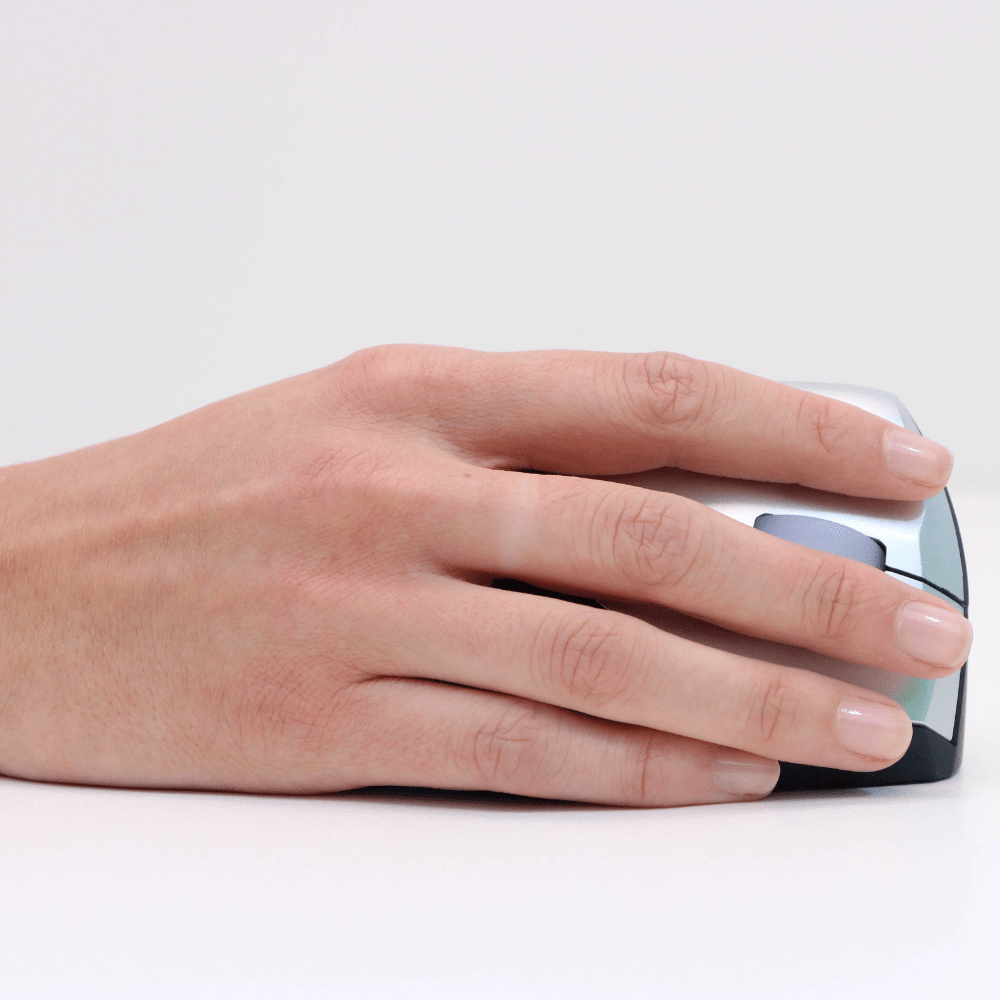 V633-VERTICALERGOLEFT-167777-00 ErgoFeel Vertical Ergonomic Mouse - Left Handed - Wired - Image 1