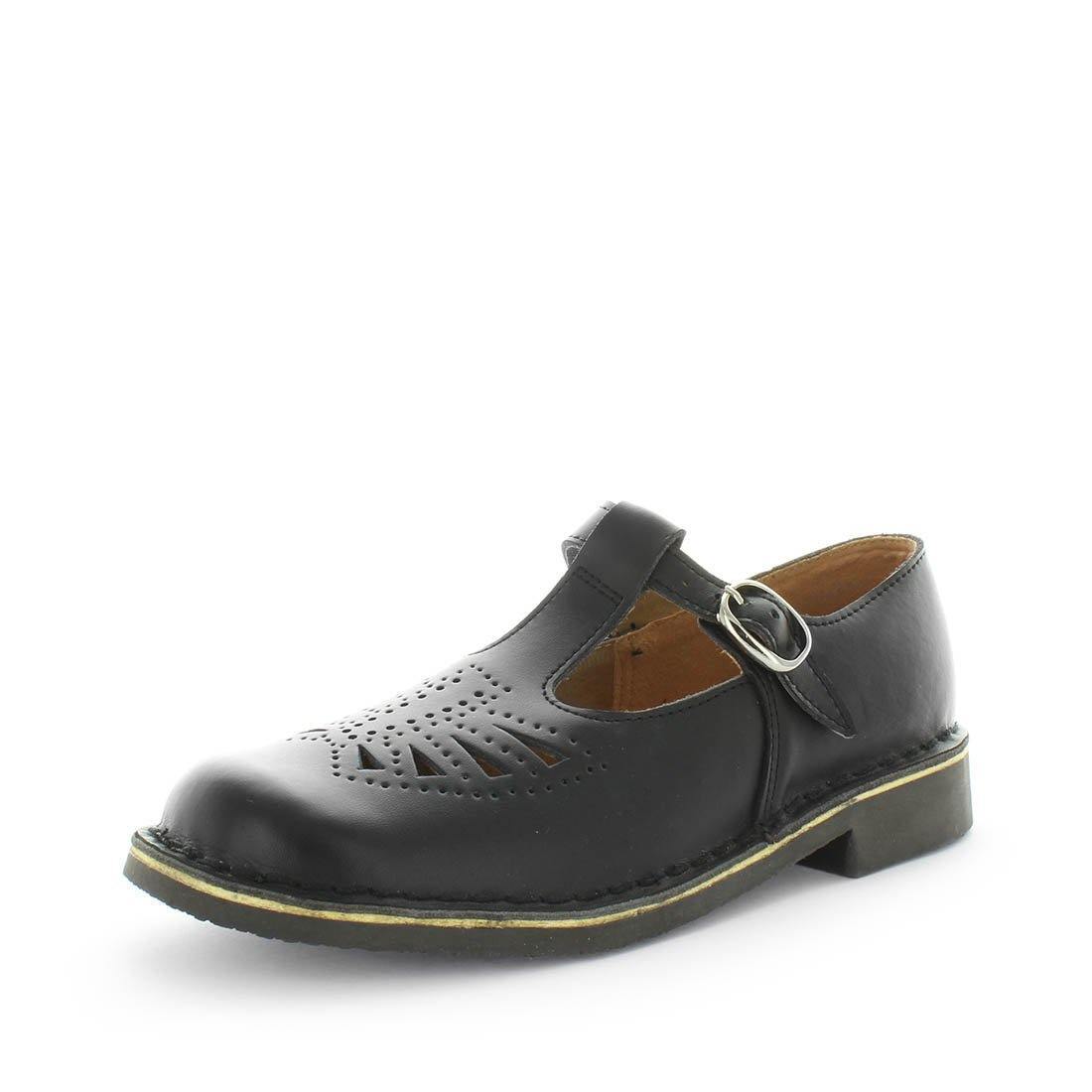 V717-9333333040179-192091-00 WILDE SCHOOL Girl's JENNY-Snr School Black/Smooth Shoe 5US - Image 1