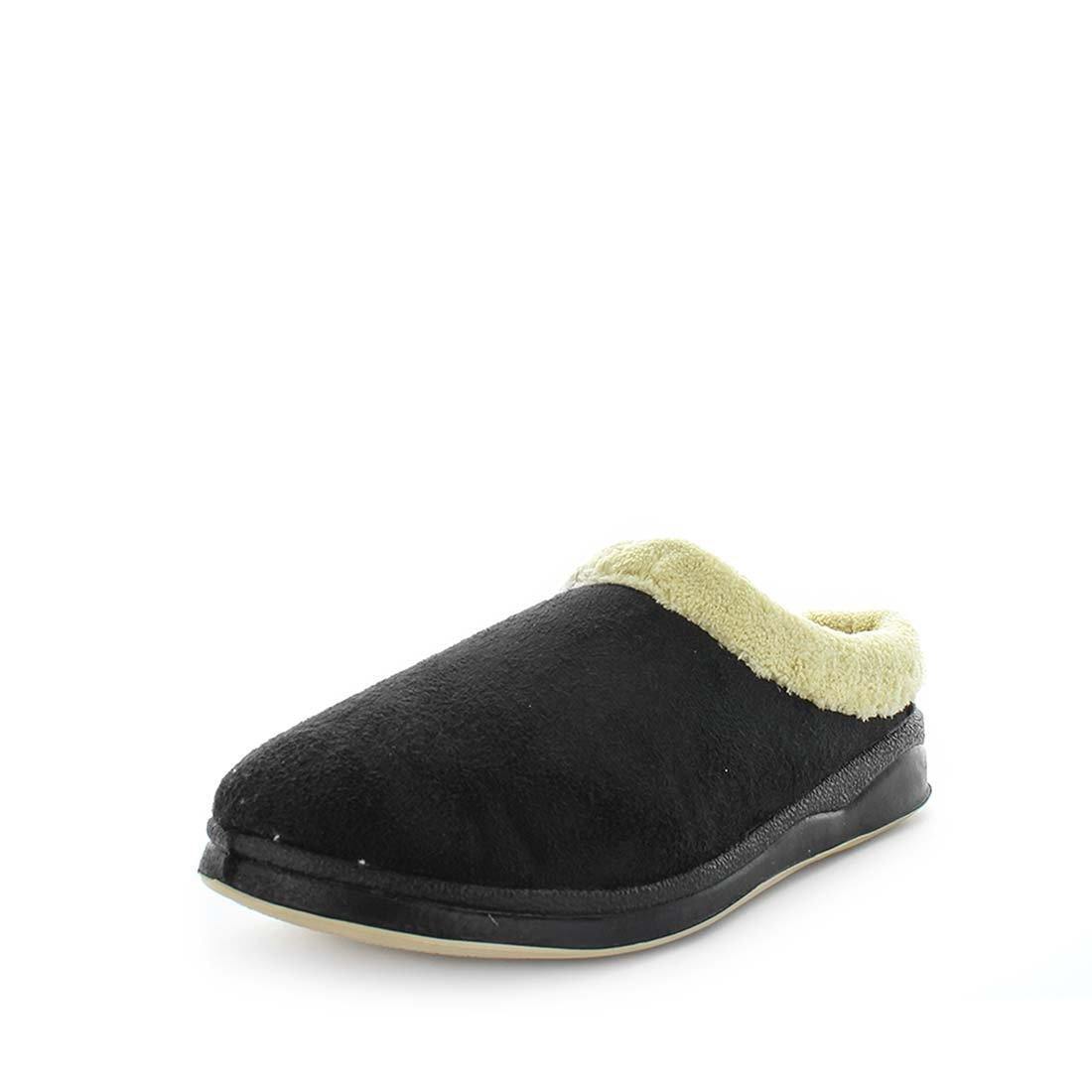 V717-9333333124541-186983-00 Panda ENDY Slippers Uggs Black Shoe 5 - Image 1