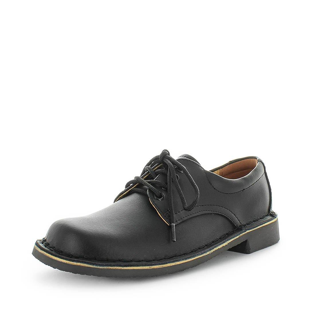 V717-9333333152414-192189-00 WILDE SCHOOL Girl's JEZRA-Jnr School Black/Smooth Shoe 13US - Image 1
