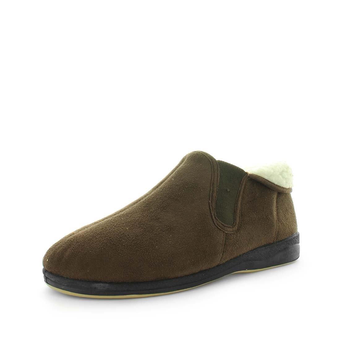 V717-9333333249305-187029-00 Panda PTEZZA Slippers Uggs Brown Shoe 10 - Image 1