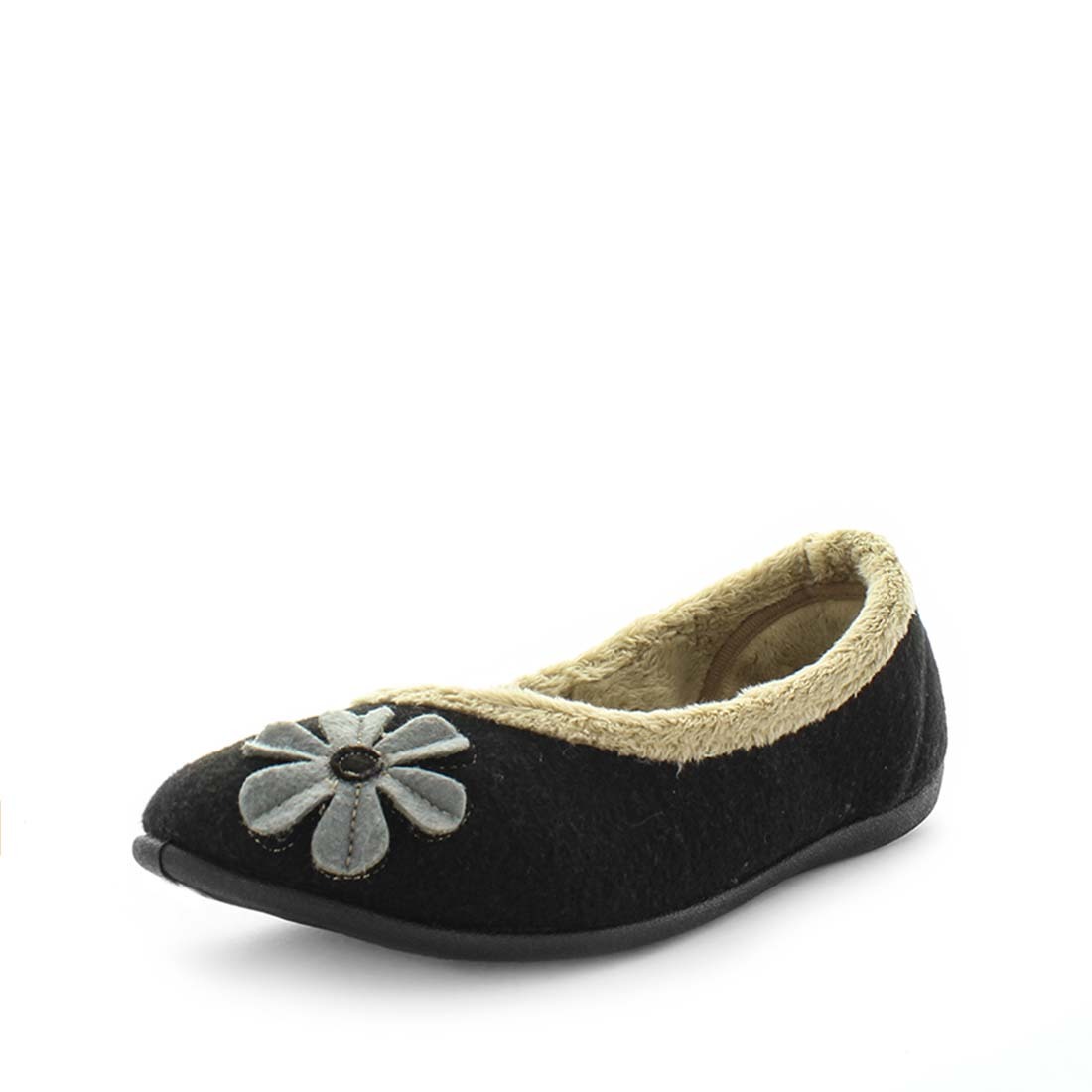 V717-9333333440207-187091-00 Panda PELGIN Slippers Uggs Black Shoe 9 - Image 1