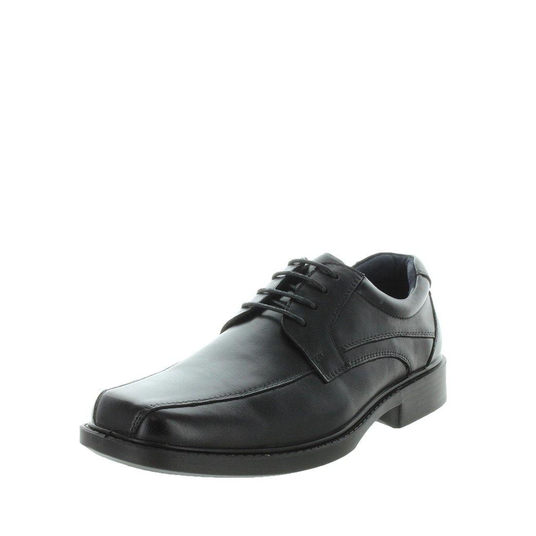 V717-9333333751815-192260-00 CHURCHILL Boy's TIMOTHY School Black Shoe 42EU - Image 1