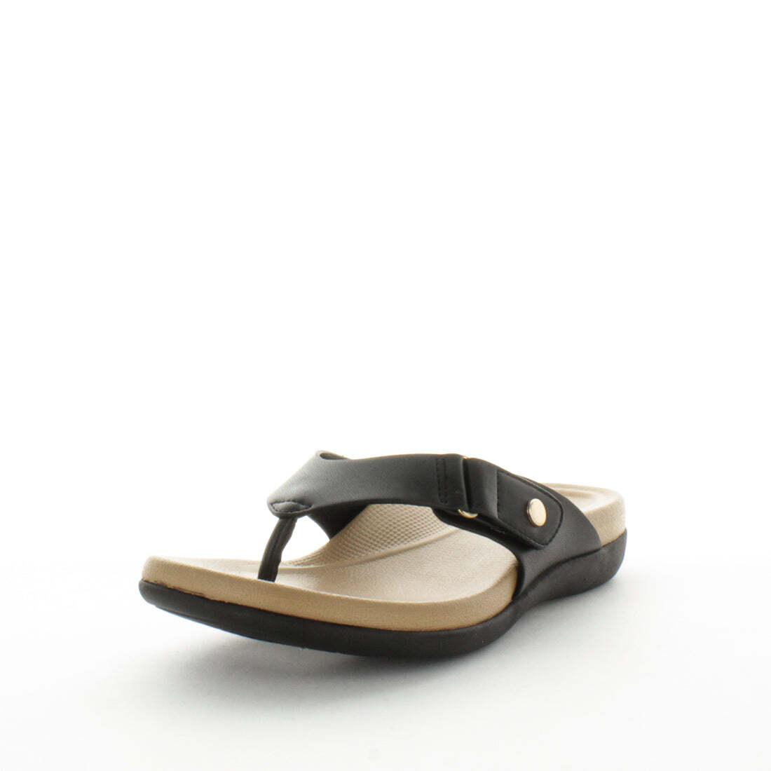 V717-AMESPY-BLACK-39-193757-00 AEROCUSHION Women's MESPY Slides Black Shoe 39EU - Image 1