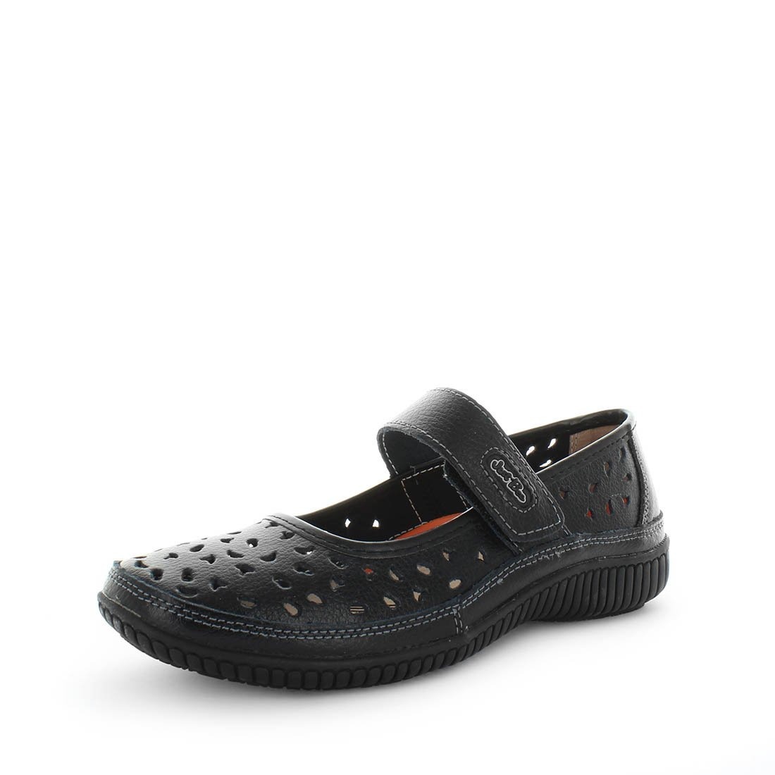 V717-JBCALE-BLACK-38-188545-00 JUST BEE Women's CALEBASIC Flats Black 38EU - Image 1