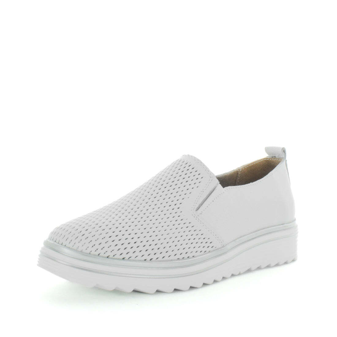 V717-JBCALLAS-WHITE-36-187751-00 JUST BEE Women's CALLAS Loafers / Slip ons White 36EU - Image 1