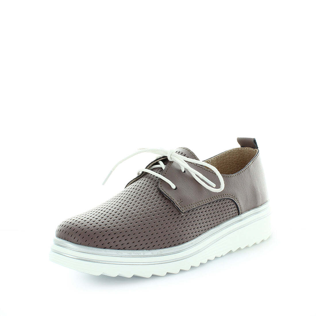 V717-JBCARNATION-MSHSMT-38-188554-00 JUST BEE Women's CARNATIONA Sneakers Mushroom Smooth 38EU - Image 1