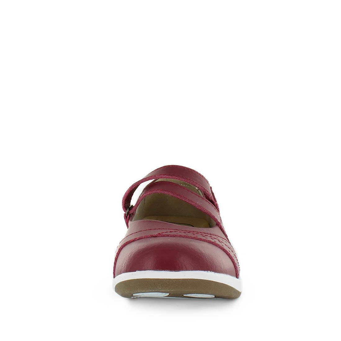 V717-JBCECILIA-BURGUNDY-39-188450-00 JUST BEE Women's CECILIA Loafers / Slip ons Burgundy 39EU - Image 1