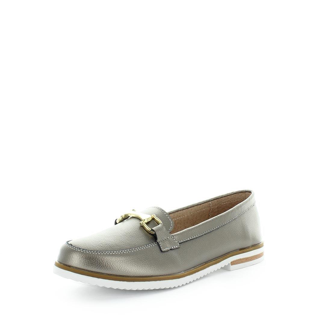 V717-JBCRESSY-PEWTERSMOOTH-37-189060-00 JUST BEE Women's CRESSY Loafers / Slip ons Pewter Smooth 37EU - Image 1