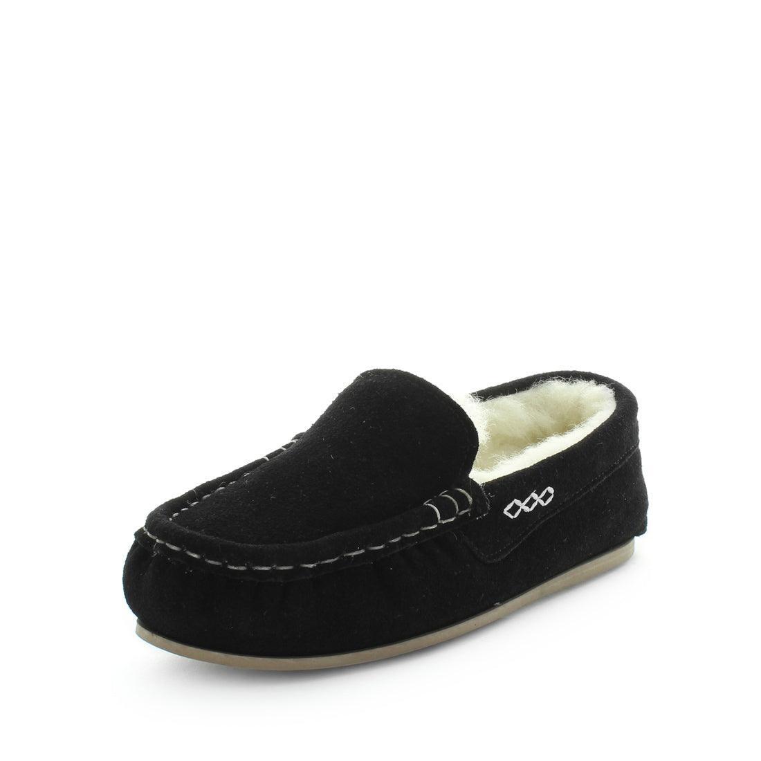 V717-JBCRISPY-BLACK-8-189078-00 JUST BEE Women's CRISPY Slippers Black 8US - Image 1